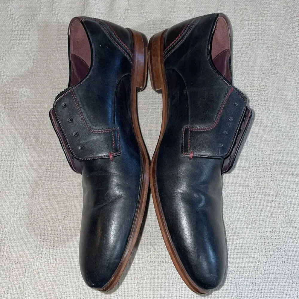 Ted Baker London Men’s Dress Shoes Size 11 M Black Leather Business Going out